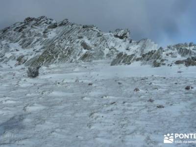 El Porrejón y Peña La Cabra; nieve en madrid; rutas de senderismo;madrid alrededores excursiones